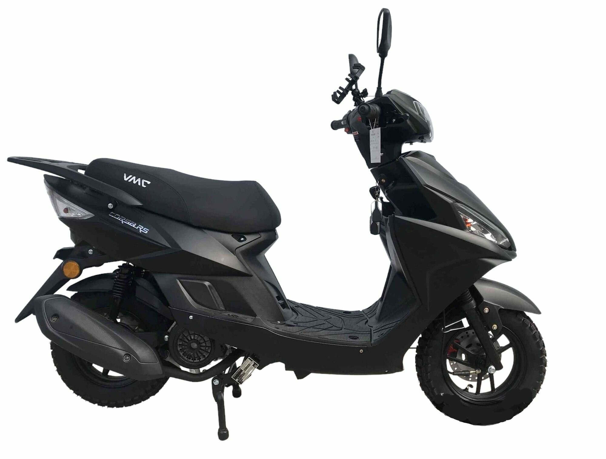Скутер VMC VENTO CORSA RS 150(49) куб. см. черный матовый/схож с Yamaha AS125 FREEGO RAYZR — фото 1