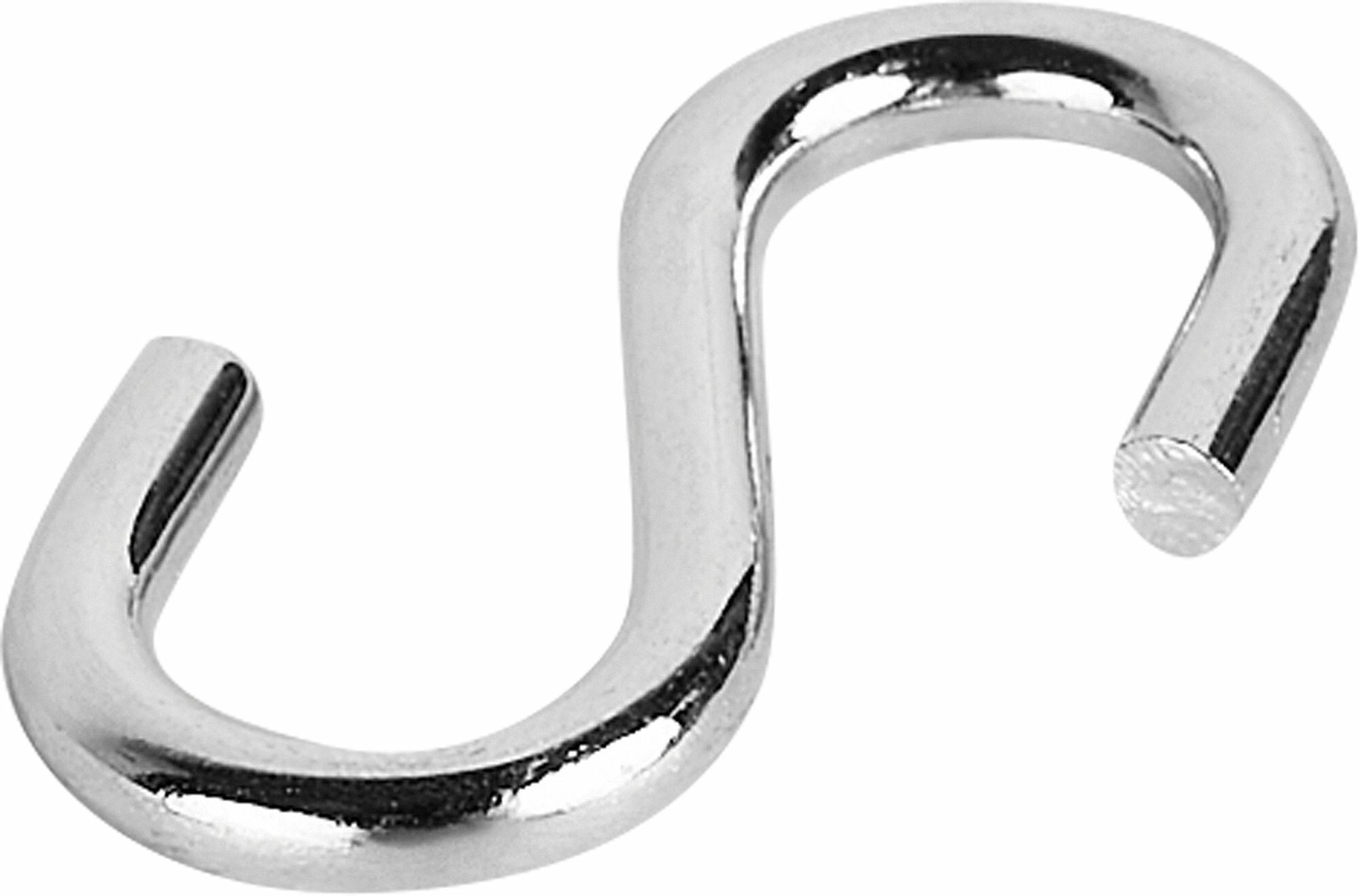 Крюк S-образный 3 мм цвет серебристый