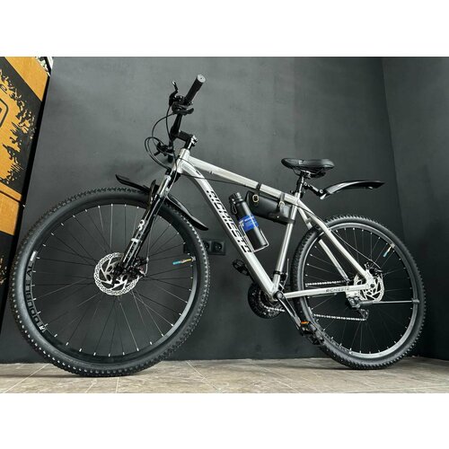 Велосипед 275 Richiesto алюминиевая рама 21 Горный ВзрослыйПодростковый серебро 2024 2610000₽