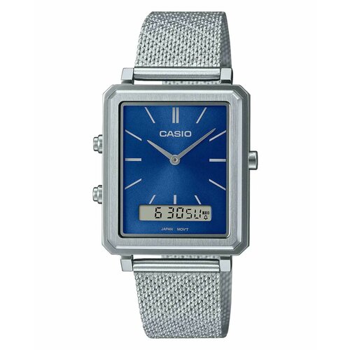 фото Наручные часы casio collection, серебристый