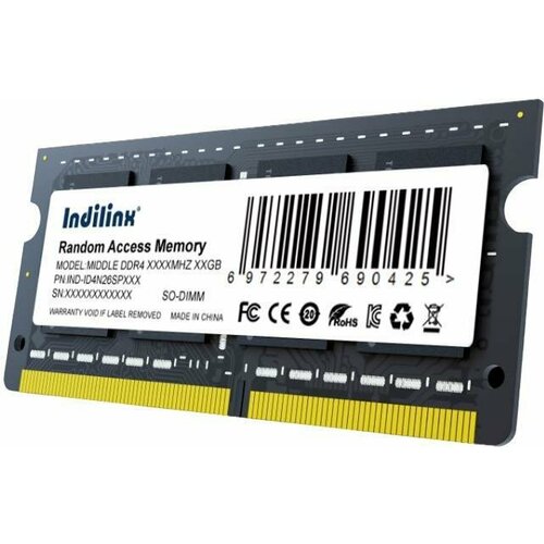 INDILINX Модуль памяти для ноутбука SODIMM DIMM 16GB DDR4-3200 IND-ID4N32SP16X INDILINX