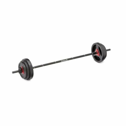 Reebok Штанга для аэробики REEBOK, 20 кг стойка для грифов фиксированных штанг barbell rack