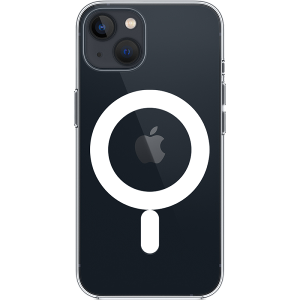 Чехол-крышка Deppa Gel MagSafe для iPhone 13 mini, термополиуретан, прозрачный - фото №7