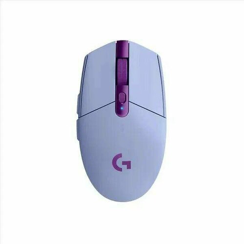 Беспроводная игровая мышь Logitech G305 LIGHTSPEED, фиолетовый 910-006023 беспроводная игровая мышь logitech g g305 lightspeed черный