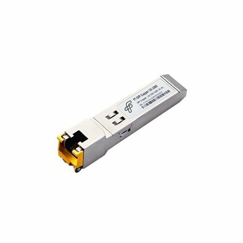 Трансивер FiberTrade модуль SFP медный, RJ45, 10-1000Мбит/с, прошивка Huawei (аналог 02313URG, SFP-1000BaseT) ft sfp copper 10 1000 трансивер 1g sfp rj45 cu 100m fibertrade