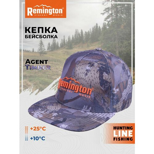 фото Бейсболка remington, размер onesize, зеленый