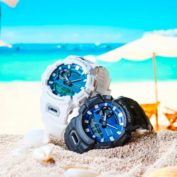 Наручные часы CASIO G-Shock, черный, синий — фото 1