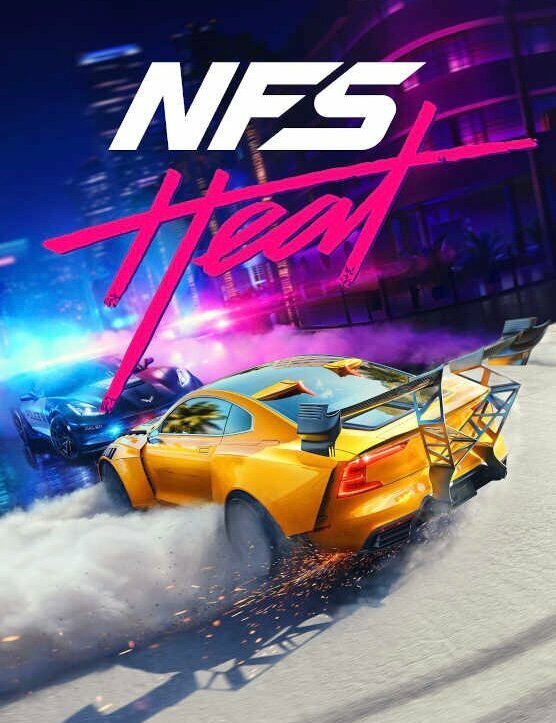 Игра для PS4 и PS5 Need for speed Heat (Полностью на русском языке)