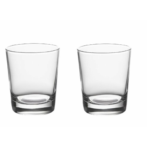 Стакан для виски и воды, стекло, 230 мл, 2 шт, даррока икеа, DARROCKA IKEA бесцветный, прозрачный