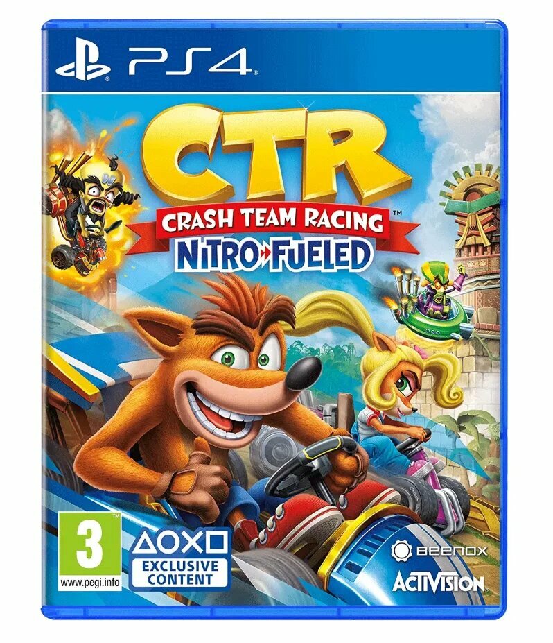 Игра Crash Team Racing Activision для PlayStation 4 (Английский язык)