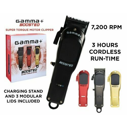 Gamma BOOSTED профессиональная модульная машинка для стрижки с сверхмощным роторным двигателем 2240000₽