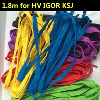 Шнурки для роликовых коньков, HV, высокие, 1, 8 м, длина 180 см, black