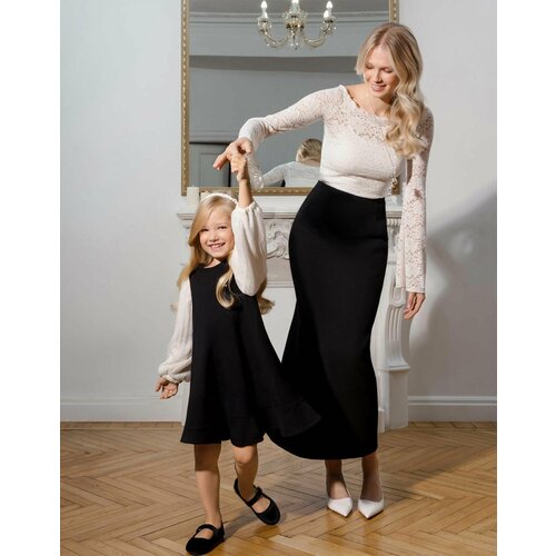 фото Лонгслив gloria jeans gj black, размер xs (38-40), , молочный