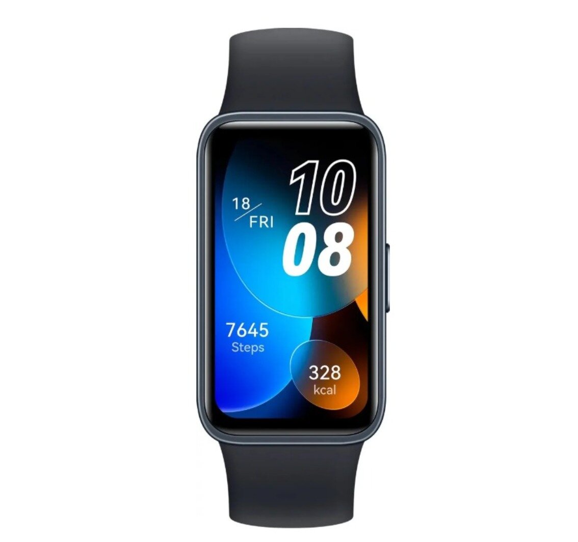 Фитнес-браслет HUAWEI Band 8, (ASK-B19), Полночный черный, (55020ANM)