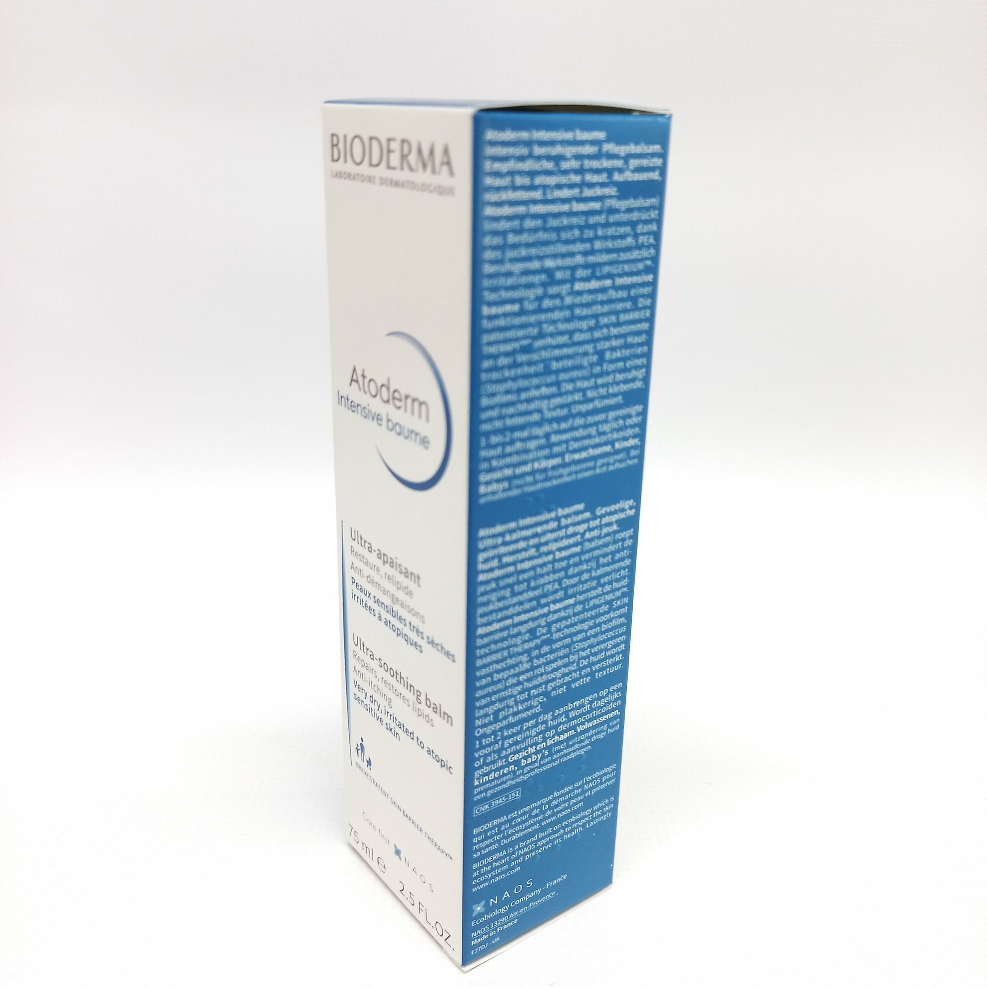 Bioderma Бальзам для тела Atoderm Intensive Baume, липидовосстанавливающий, 75 мл — фото 1