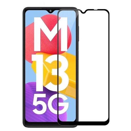 защитное стекло для samsung galaxy m51 m52 sm m515 sm m526 zibelinotg 5d с черной рамкой Защитное стекло для Samsung Galaxy M13 (SM-M135) ZibelinoTG 5D, с черной рамкой