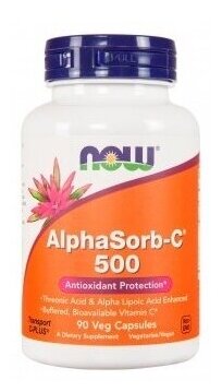 NOW Foods AlphaSorb-C 500 90 