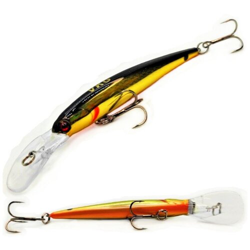 фото Воблер для троллинга vkg walleye shallow 90мм 8.5гр / воблер для рыбалки на спиннинг / воблер на щуку fisherluck