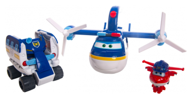 Игровой набор Super Wings EU740834 2в1 Полицейский патруль