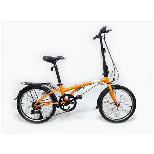 фото Велосипед dahon dream d6 складной, orange. крылья, багажник, подножка