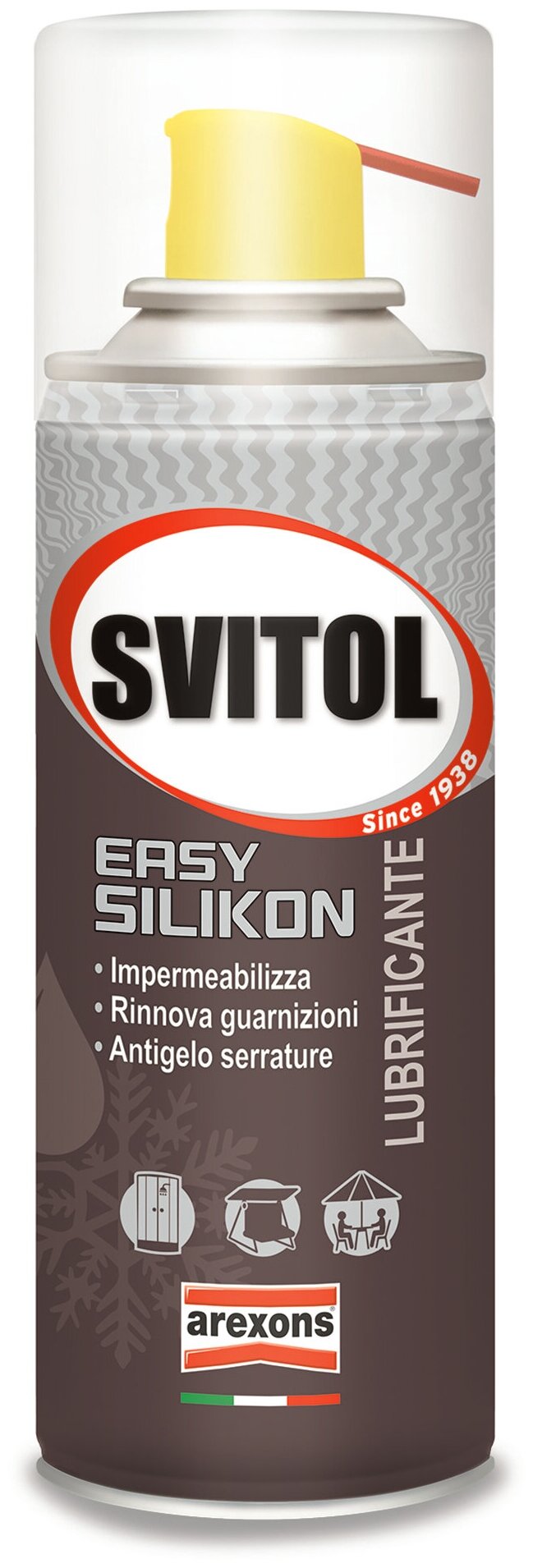 2324 AREXONS Svitol Silikon. Смазка силиконовая для пластиковых и резиновых деталей200 мл