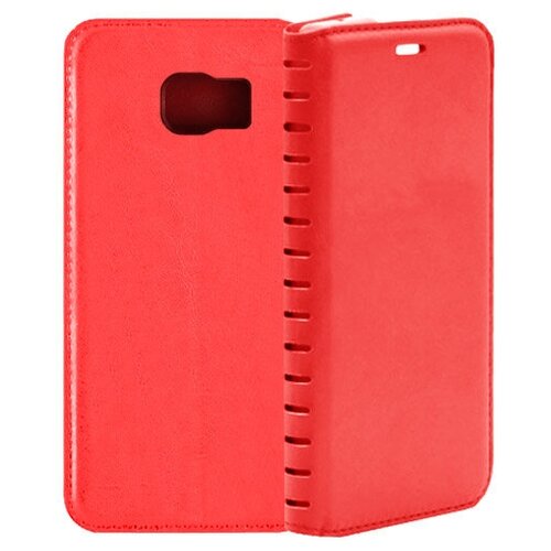 фото Чехол-книжка book case для samsung galaxy s6 g920f красный new case