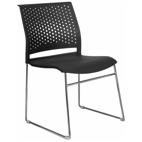 фото Офисное кресло для посетителей и переговорных riva chair d 918 черное