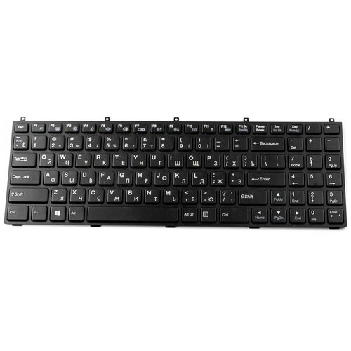 Клавиатура для ноутбука DNS Clevo W765K C4500 с рамкой Pn MP-08J46SU-430 6-80-M9800-280-1 1779₽