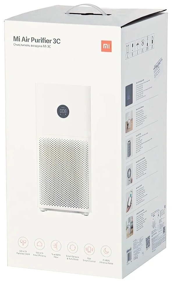 Очиститель воздуха Xiaomi Mi Air Purifier 3C Global, белый - фотография № 5