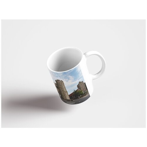 фото Кружка "западные ворота, городские ворота, кентербери 320 мл. белая lotsprints