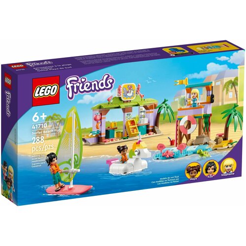 Конструктор LEGO Friends 41710 Развлечения на пляже для серферов