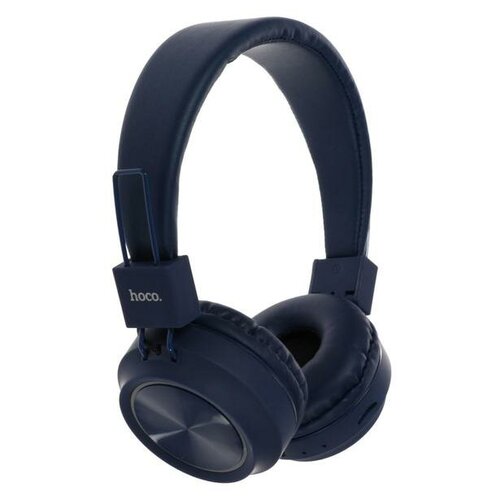 Наушники Hoco W25 беспроводные полноразмерные BT50 300 мАч микрофон синие 147800₽