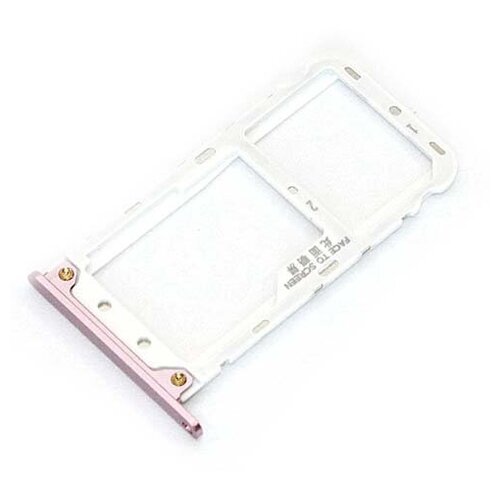 Лоток для SIM-карты Xiaomi Redmi Note 5 Prime розовый