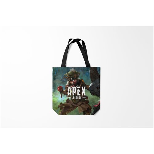 фото Сумка-шоппер / 40х40 см / геймерам / apex legends burnettie