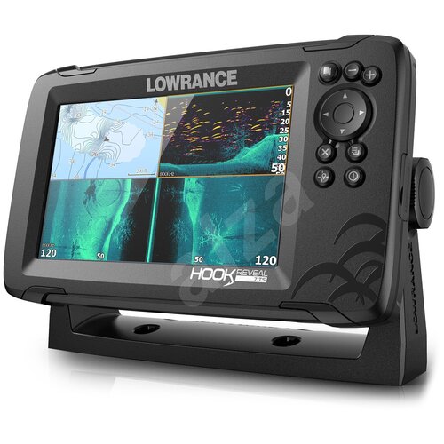 фото Картплоттер/эхолот lowrance hook reveal 7 tripleshot