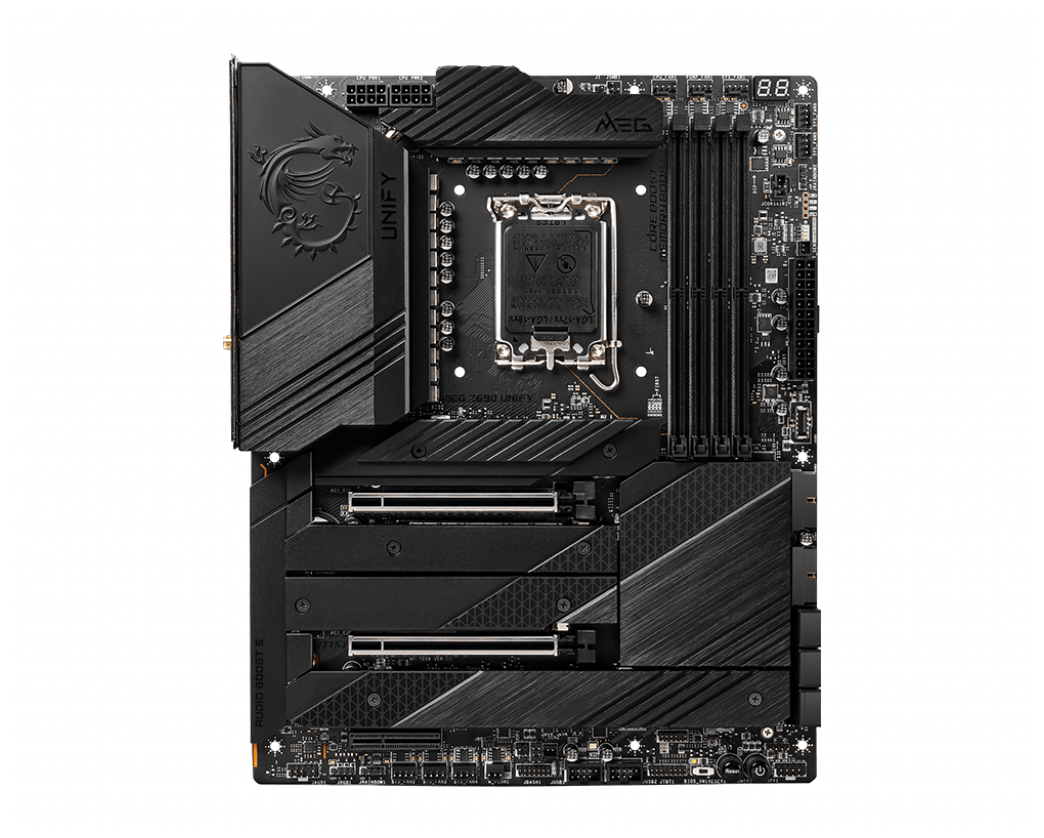 Материнская плата MSI MEG Z690 UNIFY Socket 1700 Z690 4xDDR5 2xPCI-E 16x 1xPCI-E 4x 6xSATA III ATX Retail