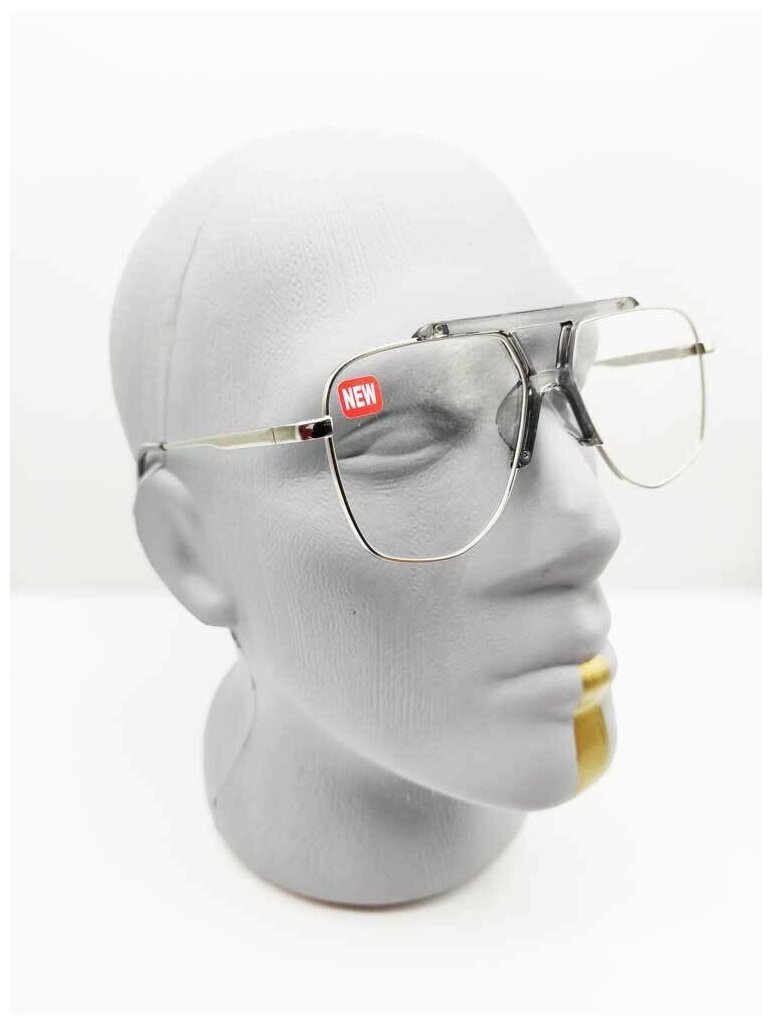 Прозрачные готовые компьютерные очки с UV защитой авиаторы