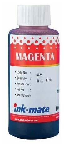 Чернила Ink-Mate EIMB-801 M (T6733 100ml, magenta, dye) для Epson
