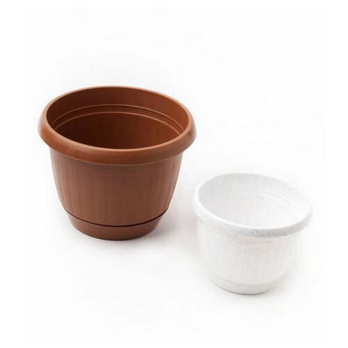 Вазоны для цветов на 0,5 и 1,5 литра, ВГ-0.5, ВГ-1.5, Инвет, 13.53-122, 13.47-122