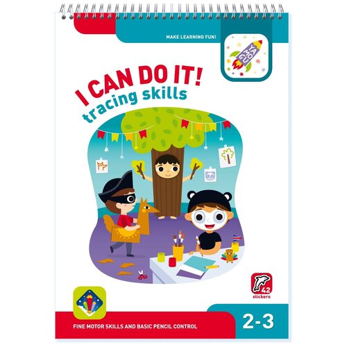 I Can Do It! Tracing Skills. Age 2-3 (Я могу рисовать линии! 2-3 года. Издание на английском языке)