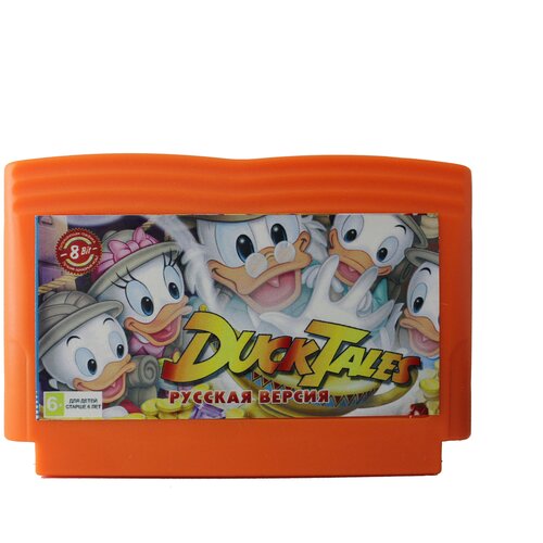 Картридж Утиные Истории Duck Tales Русская Версия 8 bit для Денди 910₽