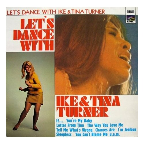 Старый винил, Sunset Records, IKE  & TINA TURNER - Let's Dance With Ike  & Tina Turner (LP, Used)