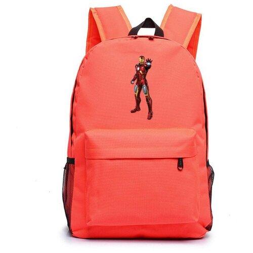 Рюкзак Железный человек (Iron man) оранжевый №1 рюкзак железный человек iron man оранжевый 4