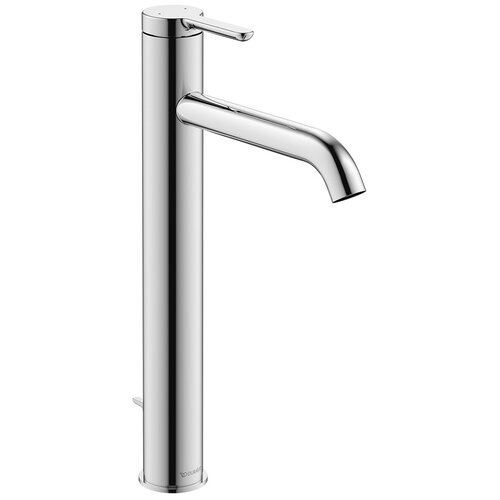 фото Смеситель duravit c.1 для раковины высокий однозахватный с донным клапаном, излив166мм c11040001010