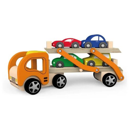 Трейлер с 4 машинками