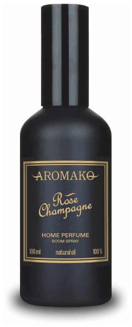 AROMAKO Парфюм-спрей для дома с ароматом Rose Champagne 100 мл