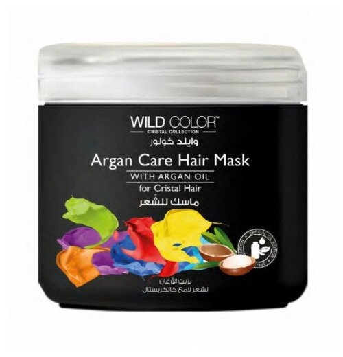 Wild Color Argan Care - Вайлд Колор Маска для волос аргановая, 1000 мл -