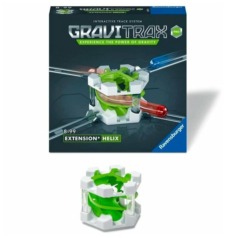 Ravensburger Дополнительный набор к конструктору GraviTrax PRO Спираль 27027