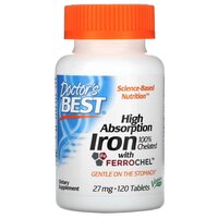 High Absorption Iron таб., 100 г, 120 шт.