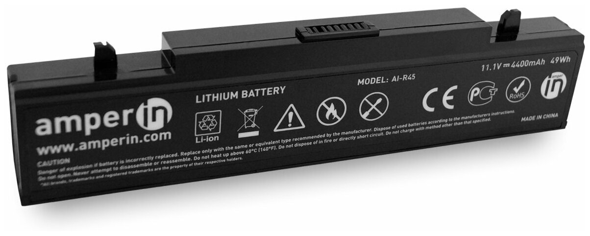 Аккумуляторная батарея Amperin для ноутбука Samsung P50 P60 R45 R40 X60 11.1V 4400mAh (49Wh) AI-R45